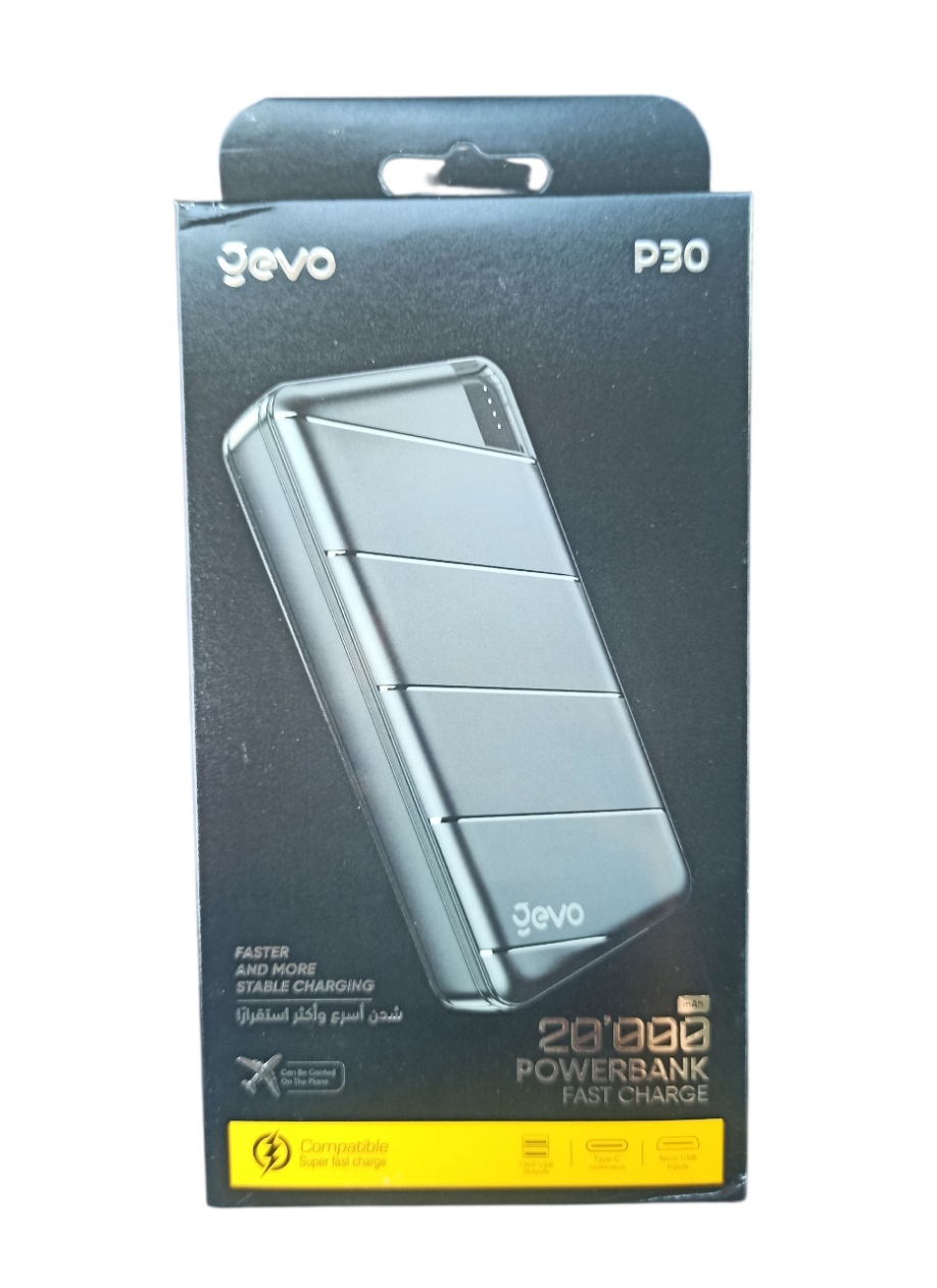 POWER BANK GEVO G30 FAST